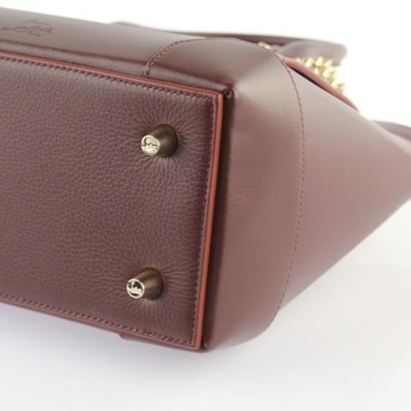 SOLD Christian Louboutin Eloise Burgundy Leather - Picture 7 of 8